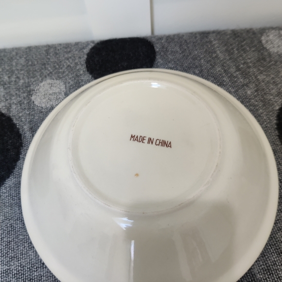 Vintage Chef's Salad Vintage Ceramic Bowl 11.5' - Picture 5 of 6